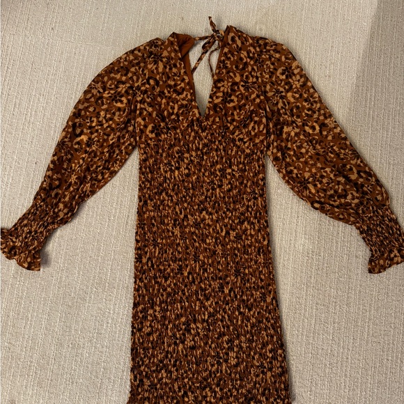Steve Madden leopard print mini dress. - Picture 1 of 5